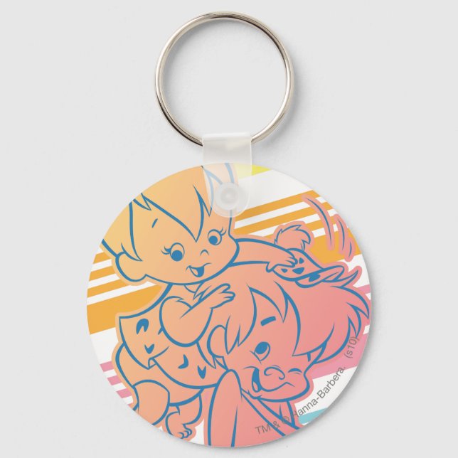 SMÅSTARNA™ Grooming Bam Bam Nyckelring (Framsida)