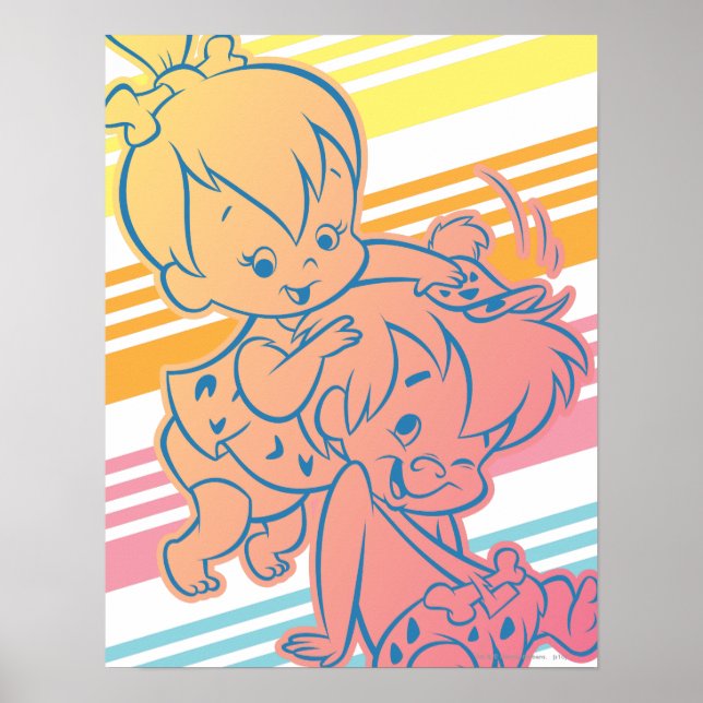 SMÅSTARNA™ Grooming Bam Bam Poster (Framsidan)