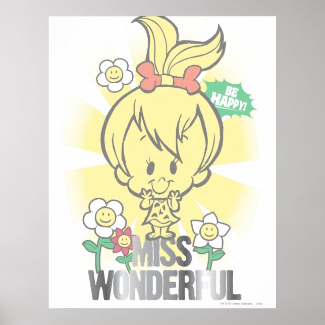 SMÅSTARNA™ Miss Wonderful Poster (Framsidan)
