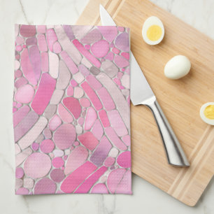 Småstarna Mosaic Art - Ro Rosa Kökshandduk