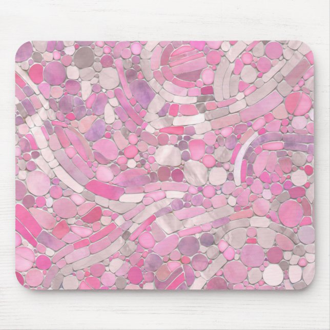 Småstarna Mosaic Art - Ro  Rosa Musmatta (Framsidan)