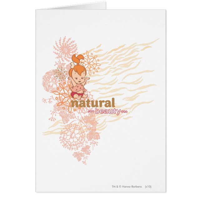 SMÅSTARNA™ Naturlig skönhet Hälsningskort (Framsidan)