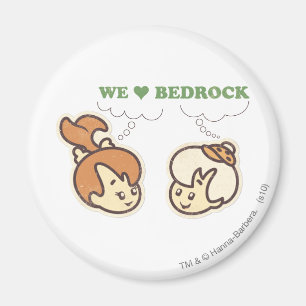 SMÅSTARNA™ och Bam Bam Kärlek Bedrock Magnet