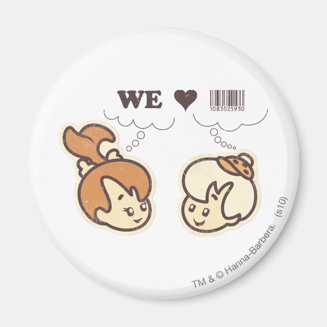 Småstarna och Bam Bam We Kärlek Magnet (Framsidan)