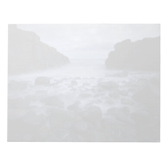 Småstarna och Sten längs havets kustlinje Anteckningsblock (Framsida)