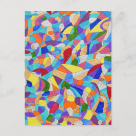 Småstarna på en Beach Vykort