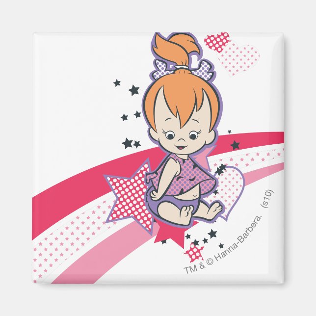 SMÅSTARNA™ på Rosa Rainbow Magnet (Framsidan)