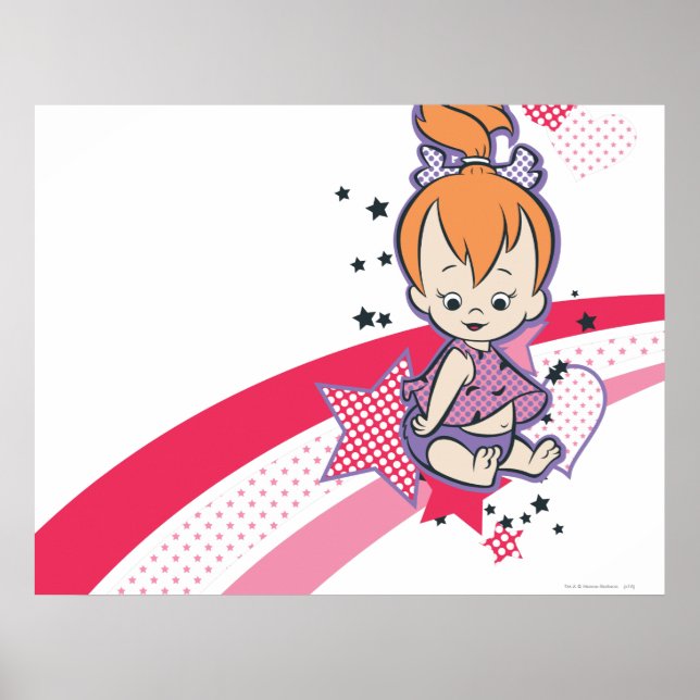 SMÅSTARNA™ på Rosa Rainbow Poster (Framsidan)