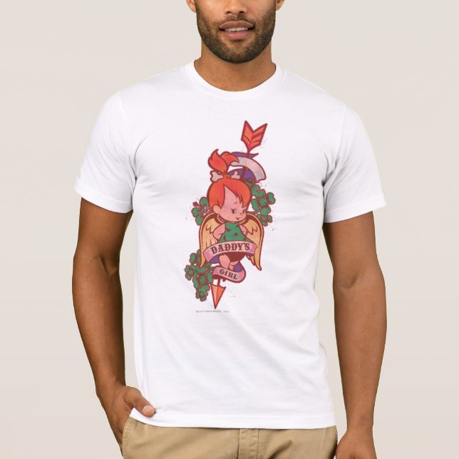 SMÅSTARNA™ Pappor Girl Tee (Framsida)