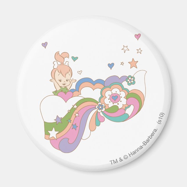 SMÅSTARNA™ Rainbow Cloud Magnet (Framsidan)