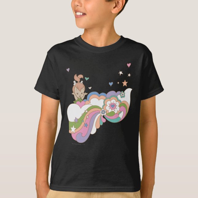 SMÅSTARNA™ Rainbow Cloud Tee (Framsida)