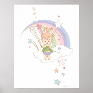 SMÅSTARNA™ Regnbågmönster Poster