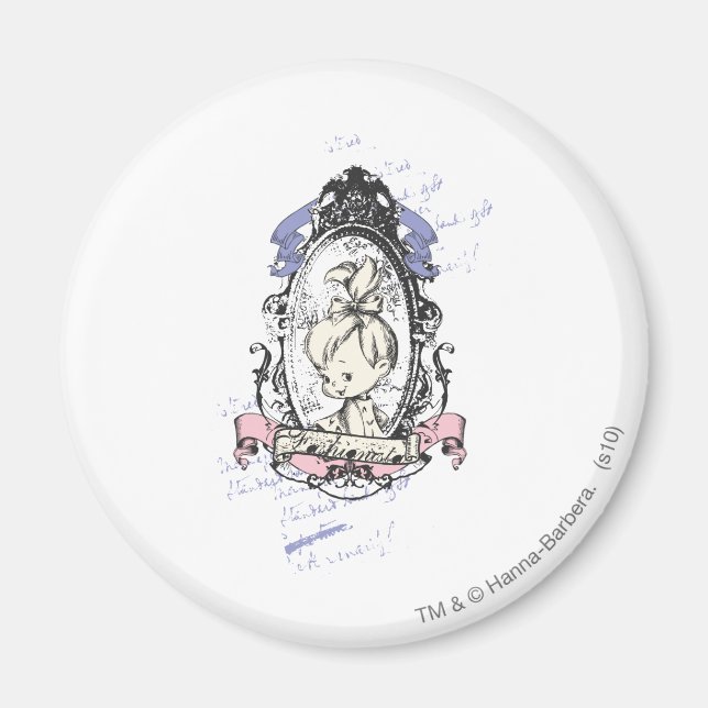 SMÅSTARNA™ Söt i reflektion Magnet (Framsidan)