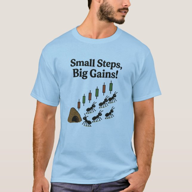 Småsteg Stora vinster T-shirt (Framsida)