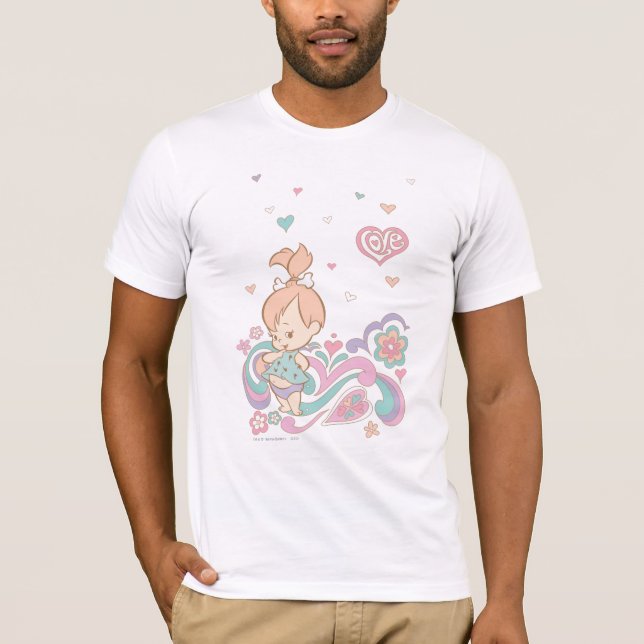 SMÅSTEN™ Kärlek Swirls T-shirt (Framsida)