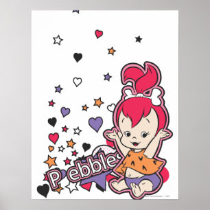 SMÅSTEN™ Lila Heart Poster