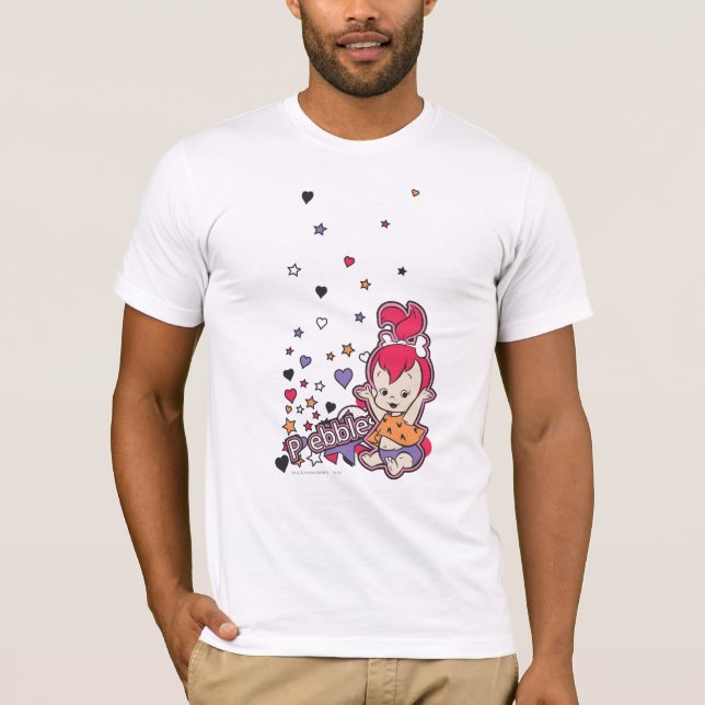 SMÅSTEN™ Lila Heart Tee (Framsida)