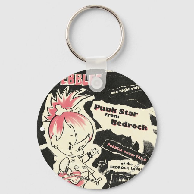 SMÅSTEN™ Punk Sten Legend Nyckelring (Framsida)