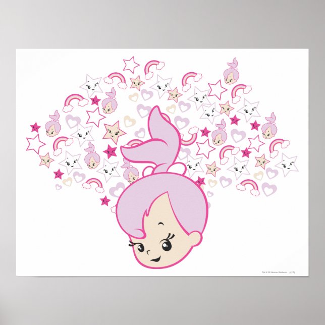 SMÅSTEN™ Star-utskrift Poster (Framsidan)