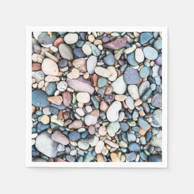 Småsten Sten Pappersservett (Framsidan)