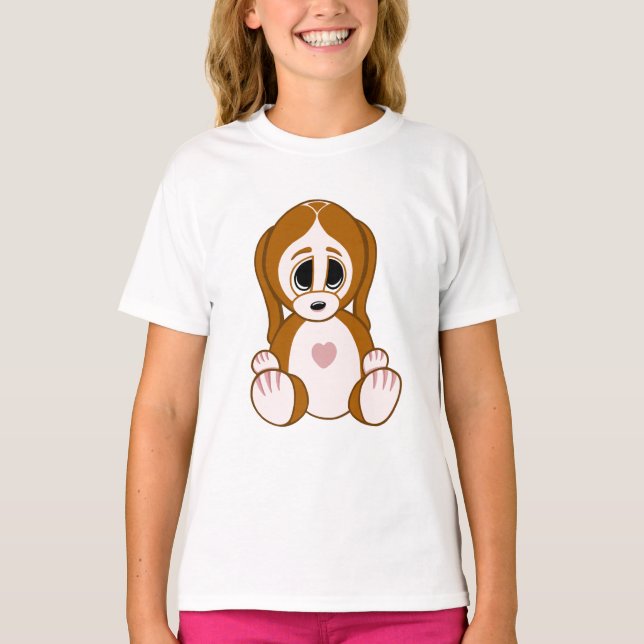 Småstenen Valpen T Shirt (Framsida)