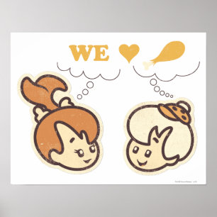 SMÅSTENS™ och Bam Bam Kärlek Food Poster