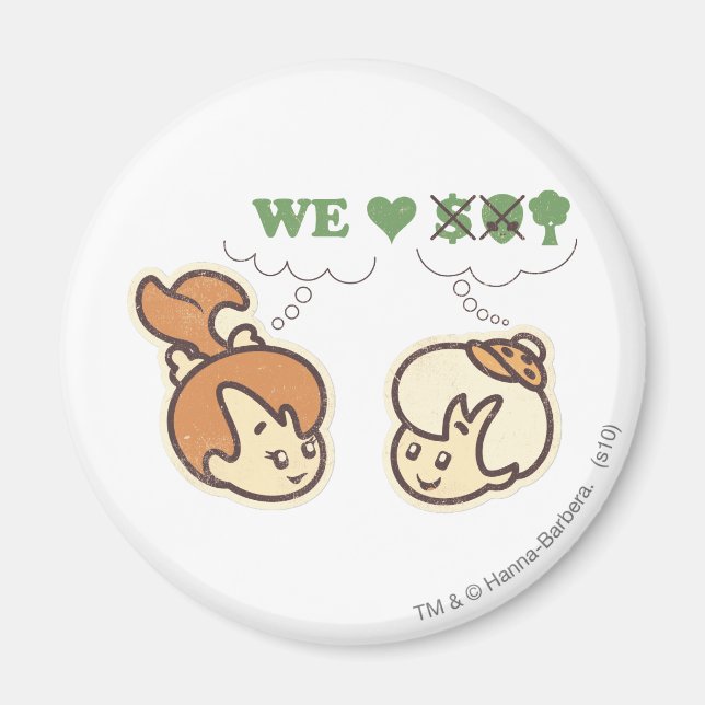 SMÅSTENS™- och Bam Bam Kärlek Nature Magnet (Framsidan)