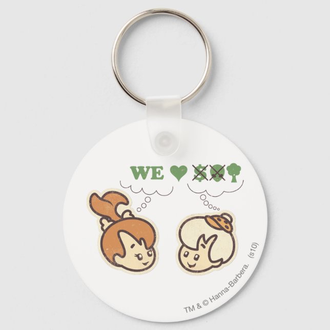 SMÅSTENS™- och Bam Bam Kärlek Nature Nyckelring (Framsida)