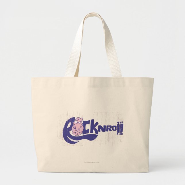 SMÅSTENS™ Rock N Roll Jumbo Tygkasse (Framsidan)