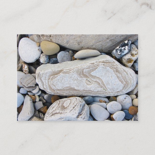 Småstenvisitkortar Visitkort (Framsida)