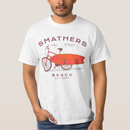 Smathers Beach Nyckel Väster Vintage Beach Surfing T Shirt