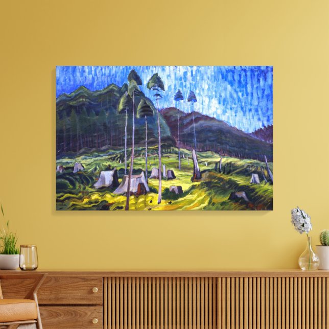 Smått och Gott | Emily Carr | Canvastryck (Insitu (Vardagsrum))