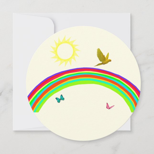 Smattor, födelsedagskort inbjudningar (Framsida)