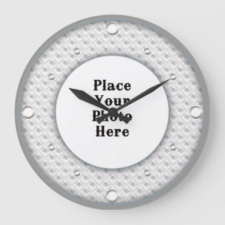 Smattor Ram din fotomäggarklocka Stor Klocka