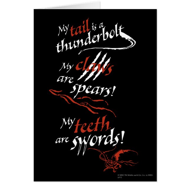 SMAUG™ Intro Hälsningskort (Framsidan)