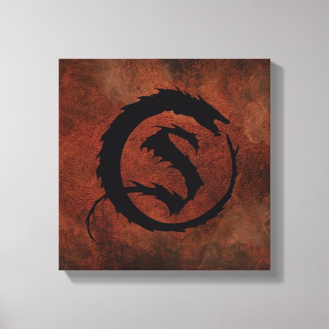 SMAUG™-Logotyp Canvastryck (Framsida)
