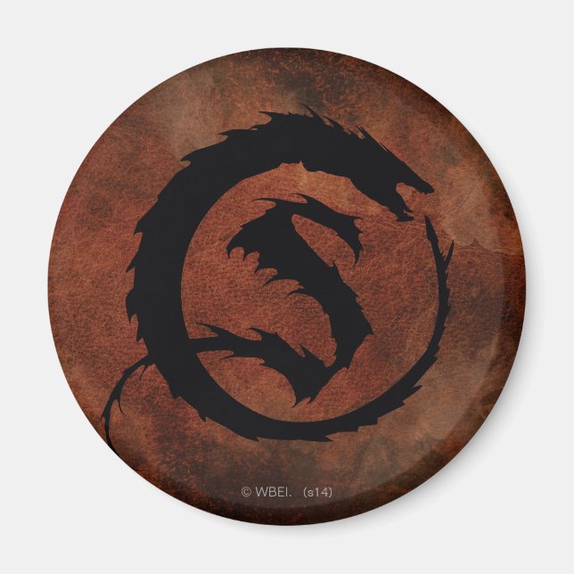 SMAUG™-Logotyp Magnet (Framsidan)
