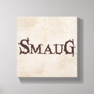 SMAUG™ Namn Canvastryck