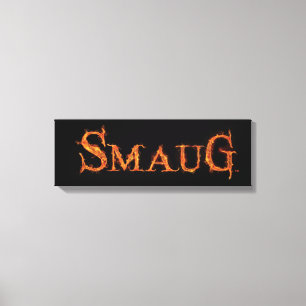 SMAUG™ Namn-grafik Canvastryck