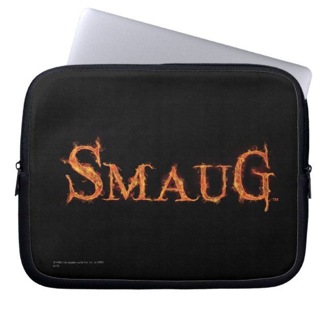 SMAUG™ Namn-grafik Laptop Sleeve (Framsidan)