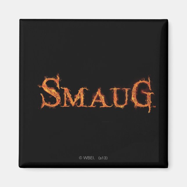 SMAUG™ Namn-grafik Magnet (Framsidan)