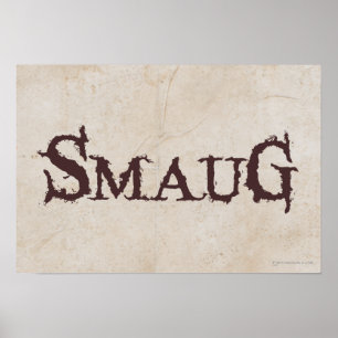 SMAUG™ Namn Poster