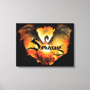 SMAUG™ over Laketown Canvastryck