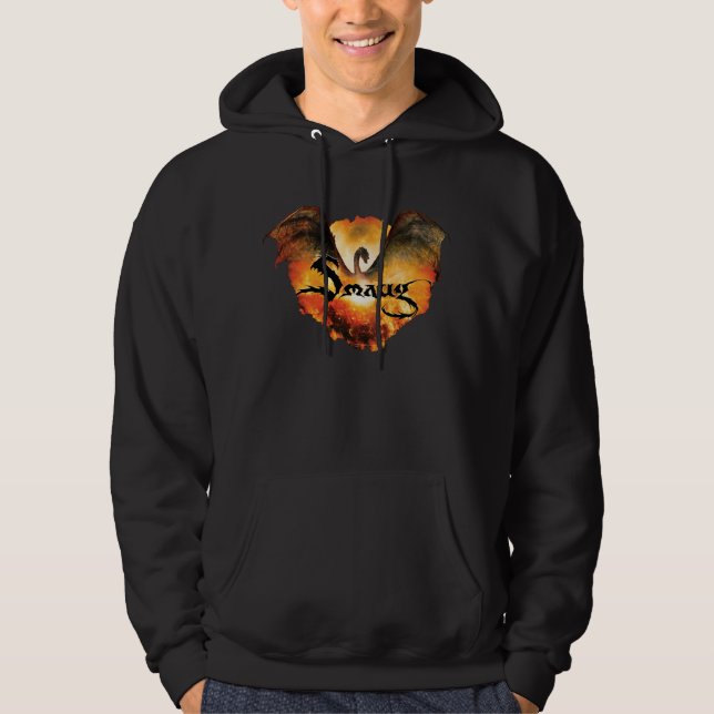 SMAUG™ over Laketown Hoodie (Framsida)