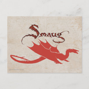 SMAUG™ Silhouette & Namn Vykort