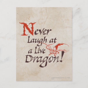 SMAUG™ - Skratta aldrig vid en direktkontakt Vykort