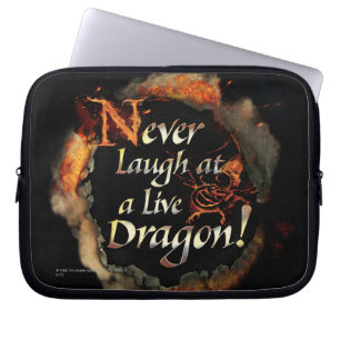 SMAUG™ - Skruva aldrig Logotyp-grafik Laptop Fodral