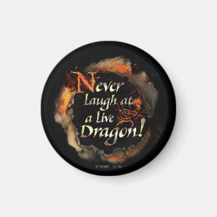 SMAUG™ - Skruva aldrig Logotyp-grafik Magnet