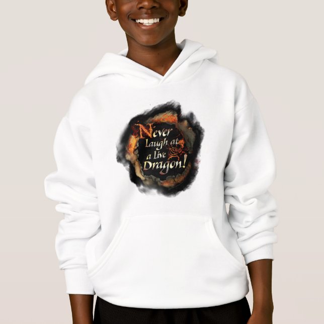 SMAUG™ - Skruva aldrig Logotyp-grafik Tee Shirt (Framsida)