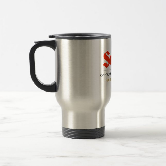 Smaulgld travel mug resemugg (Vänster)